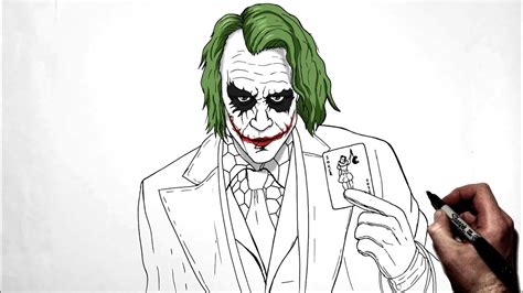 Update 72 Joker Sketch Heath Ledger Super Hot Vn