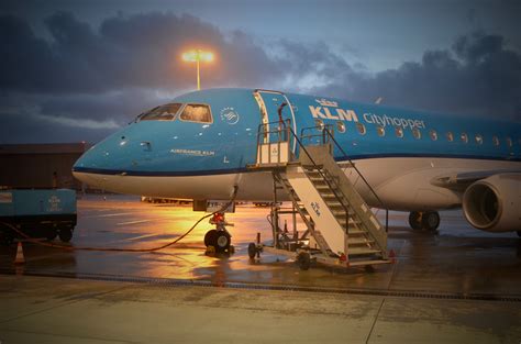 KLM Cityhopper Welcomes Newest Embraer 175 At Schiphol