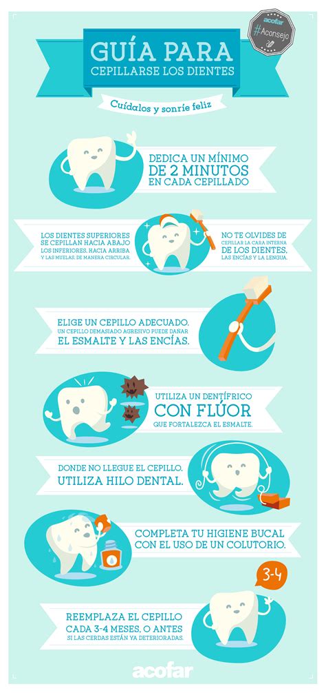 Guía Para Cepillarse Bien Los Dientes Tecnicas De Cepillado Dental