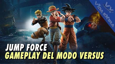 Jump Force Gameplay Del Modo Versus Youtube