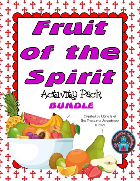 Fruit of the Spirit Activity Pack BUNDLE | Made By Teachers