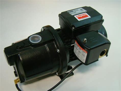 Dayton Shallow Well Jet Pump 12hp 115v 72amps 4tb32 Ebay