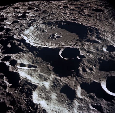 The largest crater on the moon is183 miles