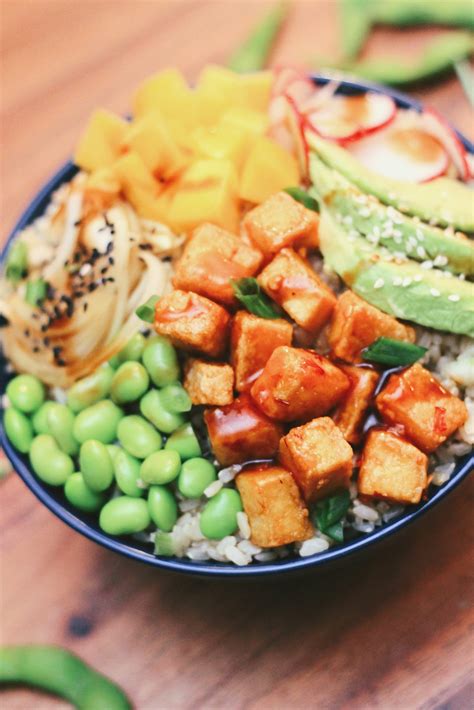 Tofu Poke Bowl - Home Cooked for ME