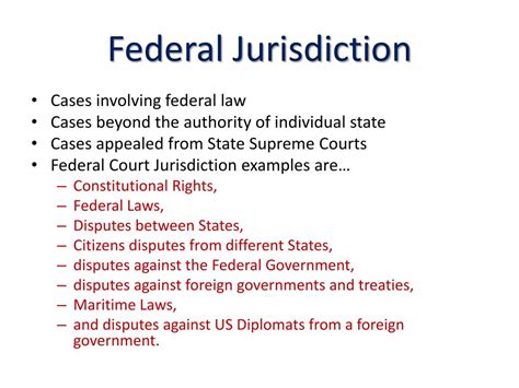 PPT - Basics - Federal Court System PowerPoint Presentation, free ...