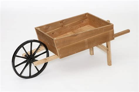 Amish Old Fashioned Wooden Wheelbarrow Wooden Wheelbarrow Wheelbarrow Rustic Wheelbarrows