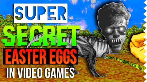 10 Super Secret Easter Eggs In Video Games 4 Youtube