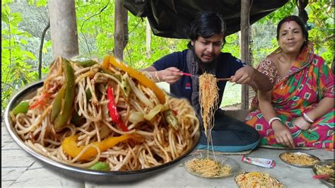 ভেজিটেবিল চাওমিন রেসিপি একবার এইভাবে বাড়িতে বানিয়ে দেখুন Veg