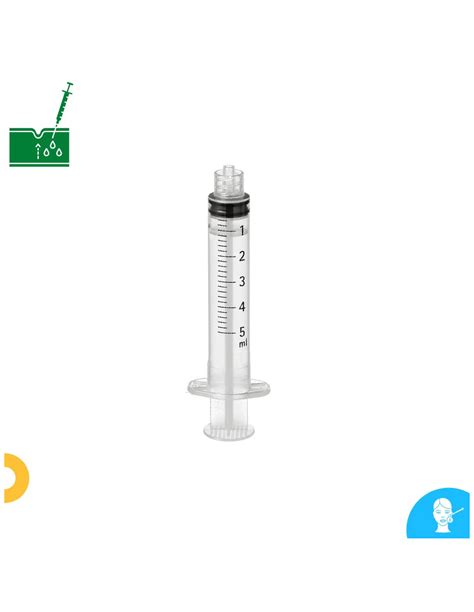 Mediware Disposable Syringes 5ml 3-Piece Luer-Lock Sterile (PU 100 pcs.)