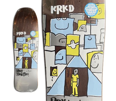 Krooked Ray Barbee Trifecta Deck X Inch