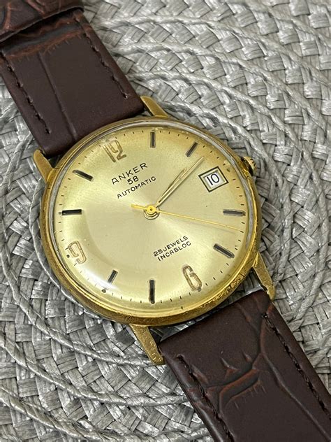 Anker 14 Kaart Gouden Horloge Men 1960 1969 Catawiki Lupon Gov Ph