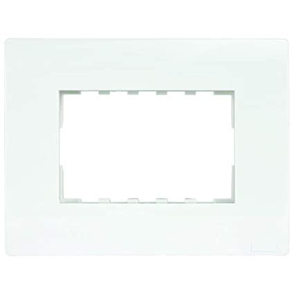 Anchor By Panasonic Roma Plus Modular Polycarbonate M Plate White