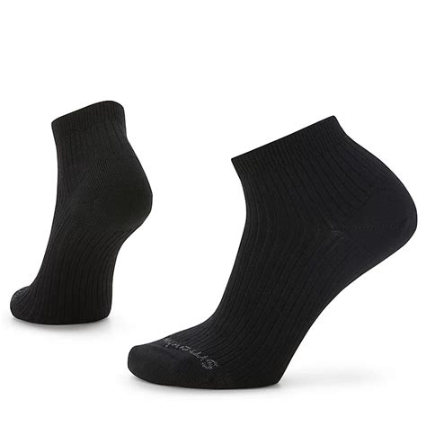 Smartwool Everyday Texture Zero Cushion Ankle Socks - Black | Stan's ...