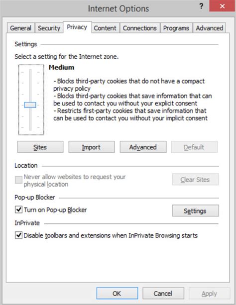 Lab Configure Browser Settings In Windows Answers