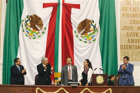 Asistencia A Toma De Protesta De Claudia Sheinbaum Jefa De Gobierno De La Ciudad De México