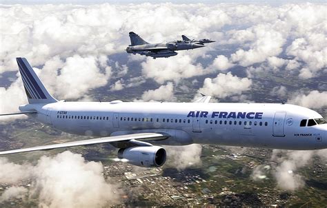 Liner Fighters Mirage Roen911 French Airline Air France Airbus