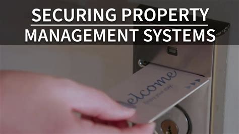 Securing Property Management Systems Youtube