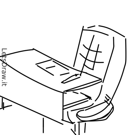 How to draw desk chair / 4e5tpy4mq.png / LetsDrawIt