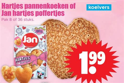 Hartjes Pannenkoeken Of Jan Harties Pofferties Aanbieding Bij Dirk