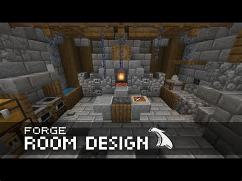 Minecraft: Forge Room Design - YouTube