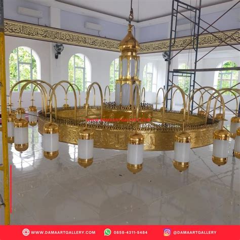 Lampu Masjid Nabawi Dama Art Gallery Kerajinan Tembaga Kuningan