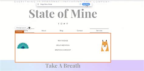 Wix Editor Adding And Setting Up A Mega Menu Help Center Wix