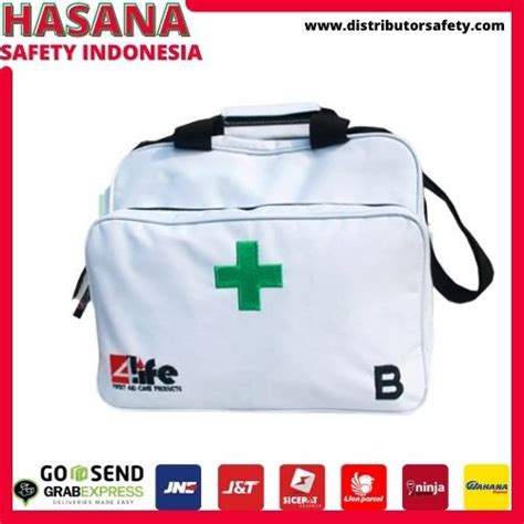 Jual White Bag Type B 4Life Tas P3K Putih Isi Lengkap First Aid Kit