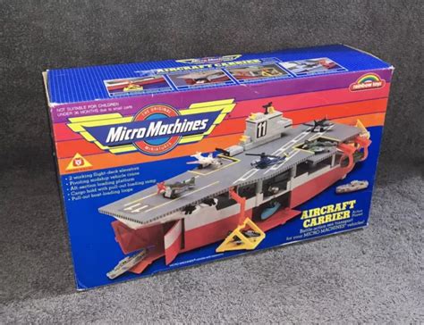 Vintage Galoob 1988 Boxed Complete Micro Machines Aircraft