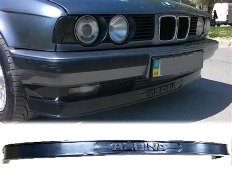 Bmw E Alpina Style Tuning Front Bumper Splitter Lip Spoiler With