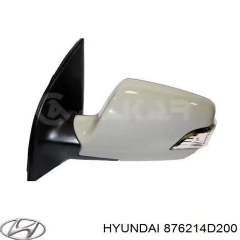 D Hyundai Kia Cristal De Espejo Retrovisor Exterior Derecho