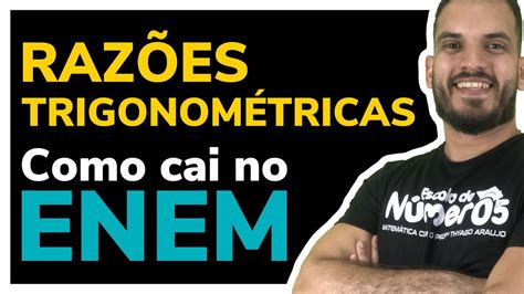 Razões Trigonométricas no ENEM Exercícios Resolvidos YouTube