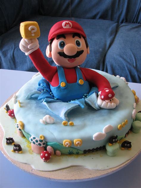 Mario Cakes Decoration Ideas Little Birthday Cakes