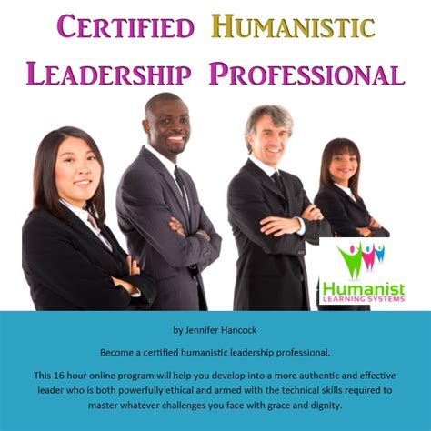 Certified Humanistic Leadership Professional – Humanist Learning Systems