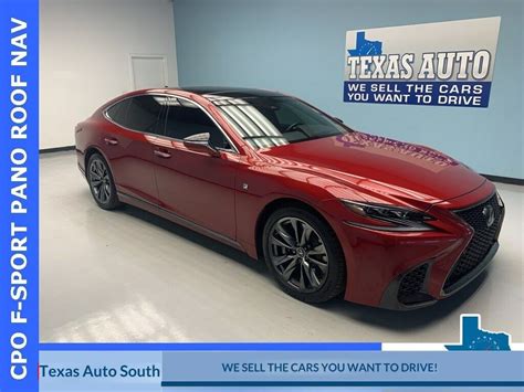 2018 Lexus Ls 500 Base Certified Pre Owned Lexus Ls For Sale In Webster Texas