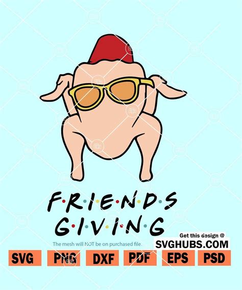 Monica Turkey SVG, Friends Giving SVG, Thanksgiving shirts ...