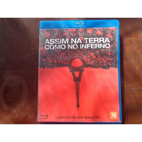 Assim Na Terra Como No Inferno Blu Ray Original Usado Terror Shopee