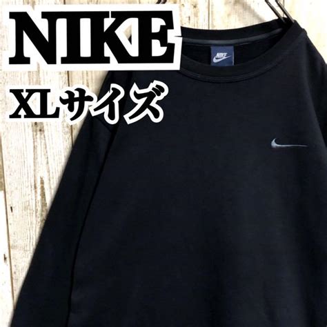 33％割引ブラック系 Xl Ll 【期間限定送料無料】 Nike ナイキ 表記xl ワンポイント ロゴ刺繍 ブラック 黒 スウェット