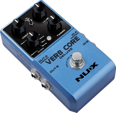 Nux Verb Core Deluxe Multi Reverb Pedal Zzounds