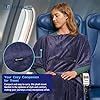 Travelrest In Travel Blanket Pillow Blanket For Airplanes