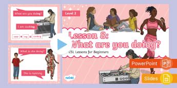 Level 2 ESL Curriculum For Beginners Resources Twinkl