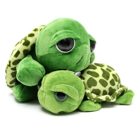 Cute Big Eye Series Tortoise Doll Turtle Stuffed Plush Sweet Animal ...