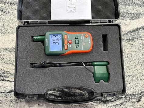 Extech Mo Pinless Moisture Meter And Ir Thermometer Ebay