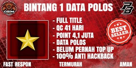 Beli Akun Bintang 1 Point Blank Beyond Limits Terlengkap Dan Termurah