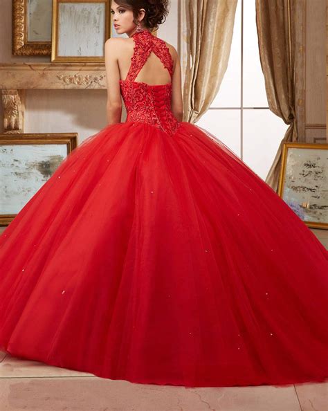 Puffy Red Quinceanera Dresses For Girls To Show Personality At Party