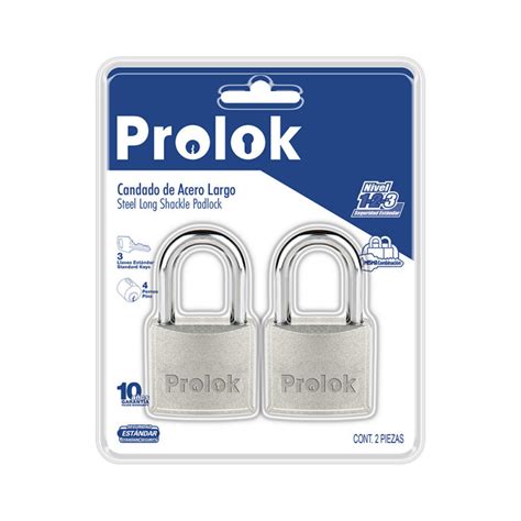 P22L452 LOCK Juego 2 Candados Acero Largo 45mm LOCK DIHERESA