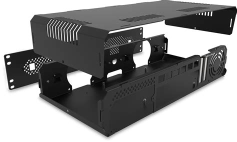 19in 2u Rackmount Short Depth Mini Itx Chassis