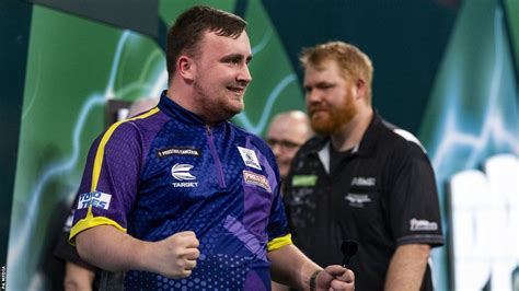 PDC World Championship 2024: Teenager Luke Littler beats Matt Campbell to reach last 16 - BBC Sport