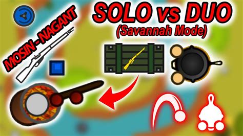 Solo Vs Duos In The Savannah Mode Surviv Io Youtube