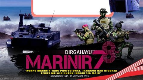 HUT Ke 78 Korps Marinir 15 November 2023 Sejarah Dan Twibbon