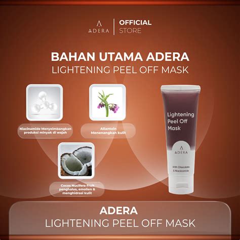 Adeeva Lightening Peel Off Mask Adeeva Lightening Peeling Spray